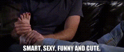 Sexy Funny Massaging Feet  GIF