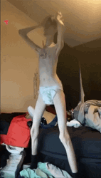 Sexy Funny Skinny Man Dance  GIF