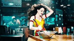Sexy Kat Dennings Cooking Dancing