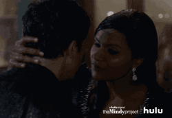 Sexy Kissing Mindy Kaling GIF