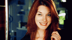 Sexy Pornographic Actress Stoya Smiling GIF