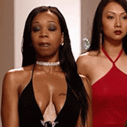 Sexy Tiffany Pollard Flirty Look GIF