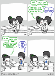 Sexy Time Comics Couple GIF