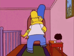 Sexy Time Funny Simpsons GIF