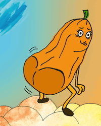 Sexy Vegetable Funny Twerk GIF