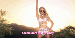 Sexy Woman Ready To Party GIF