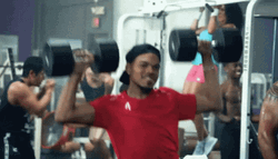 Sexy Workout Gym Chance The Rapper GIF