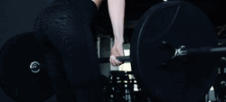 Sexy Workout Lifting Weights GIF