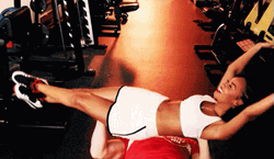 Sexy Workout Strong Lift Couple Gym GIF