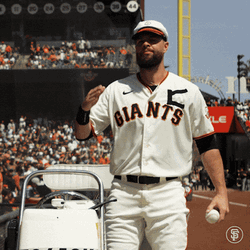 Sf Giants Brandon Belt Saluting GIF
