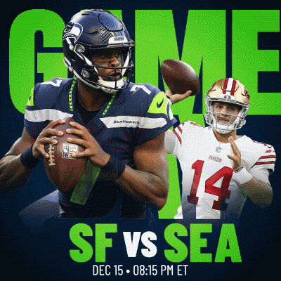 SF Vs SEA Football Poster GIF