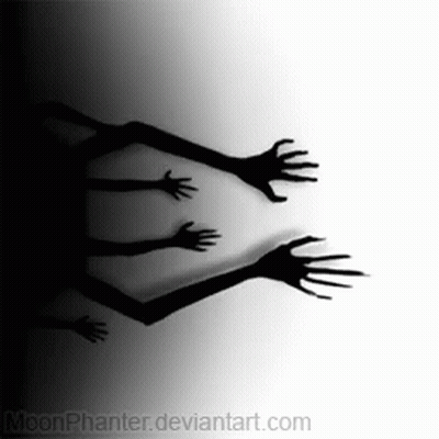 Shadow Of Hands Moonphanter.deviantart.com GIF
