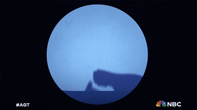 Shadow Of Person With AGT GIF