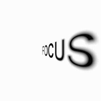 Shadow Of Word Focus GIF