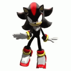 Shadow The Hedgehog Dance Step GIF