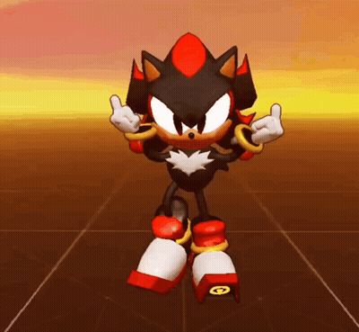 Shadow The Hedgehog Giving Middle Finger GIF