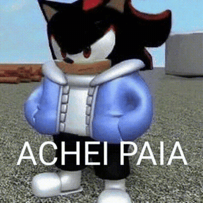 Shadow the Hedgehog in Blue Jacket and Pants