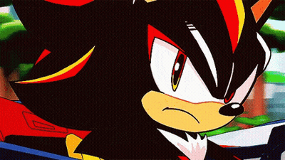 Shadow The Hedgehog Sitting In A Car GIF