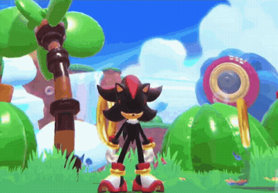 Shadow The Hedgehog Standing GIF