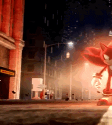 Shadow The Hedgehog Walking GIF