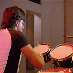 Shah Rukh Khan Music Day Playing Drum GIF
