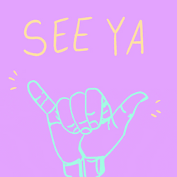 Shaka Hands See Ya GIF