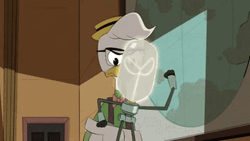 Shake Fist Gyro Gearloose DuckTales GIF