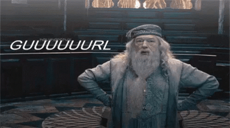 Shake Your Head Like Dumbledore GIF