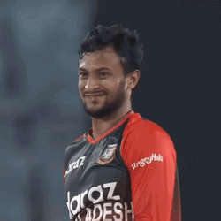 Shakib Al Hasan Cricket Sad Smile GIF