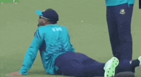 Shakib Al Hasan Pushup GIF