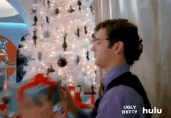Shaking Gift Shocked Man Reaction GIF