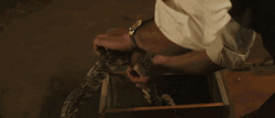 Shaking Guy Gets The Snake GIF