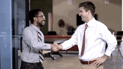 Shaking Hands Agree Good Job GIF