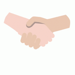 Shaking Hands Avatar GIF
