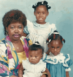 Shaking Head Black We Are Family GIF