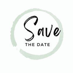 Shaking Save The Date Text GIF