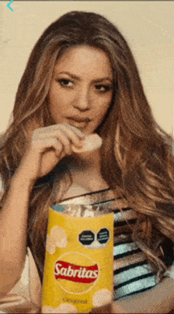 Shakira Lays GIF