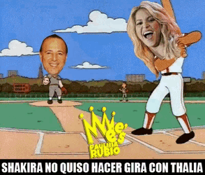 Shakira Thalia GIF