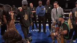 Shakur Stevenson Proposing To Michelle Ragston GIF