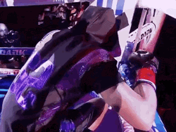 Shakur Stevenson Saying His Prayers Before Match GIF