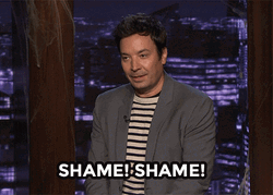 Shame Jimmy Fallon GIF
