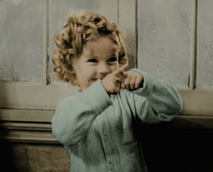 Shame On You Smiling Kid Pointing GIF