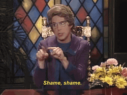 Shame Shame Dana Carvey GIF