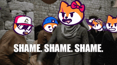 Shame Shame Shame GIF