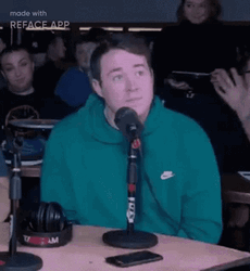 Shane Gillis Comedian Cracking Up GIF