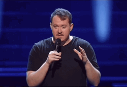 Shane Gillis Silly Face Head Tilt GIF
