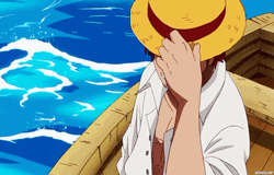 Shanks One Piece Sailing Farewell GIF
