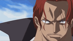 Shanks One Piece Side Eye GIF