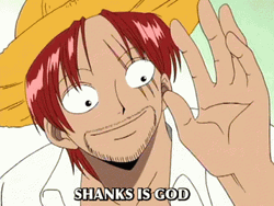 Shanks Red Haired One Piece Food GIF