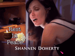 Shannen Doherty Rest In Peace GIF